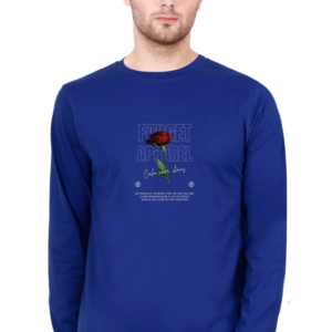 Calm Over Chaos Male Round Neck Full Sleeve Classic T-Shirt