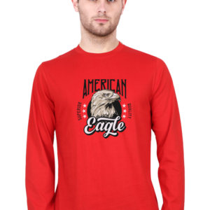 American Eagle Male Round Neck Full Sleeve Classic T-Shirt