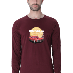 Borcelle Wear Male Round Neck Full Sleeve Classic T-Shirt