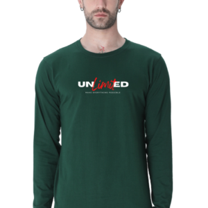 Unlimited Male Round Neck Full Sleeve Classic T-Shirt