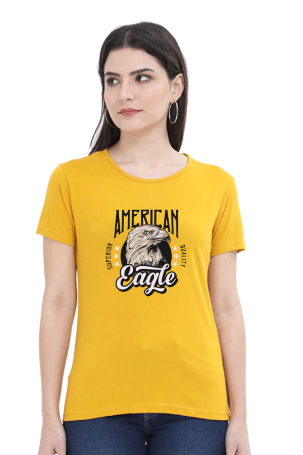 American Eagle Female Round Neck Half Sleeve Classic T-Shirt