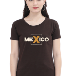Mexico Female Round Neck Half Sleeve Classic T-Shirt