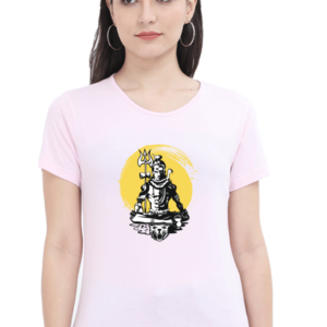 Lord Sivan Female Round Neck Half Sleeve Classic T-Shirt