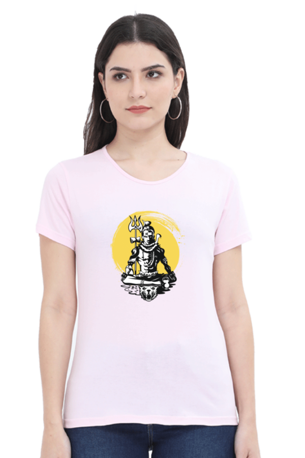 Lord Sivan Female Round Neck Half Sleeve Classic T-Shirt