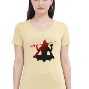 Lord Sivan V2 Female Round Neck Half Sleeve Classic T-Shirt